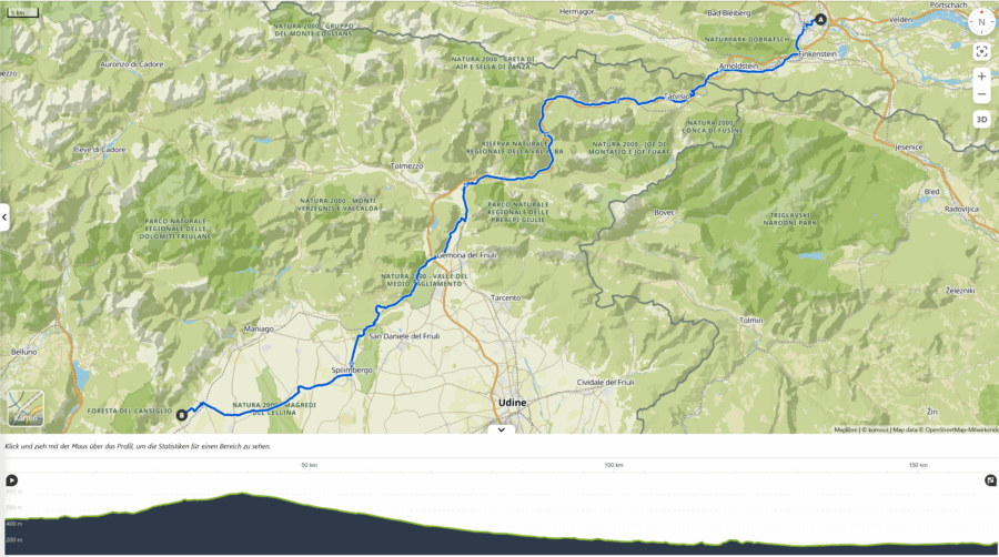 Tag3 von Villach nach Aviano