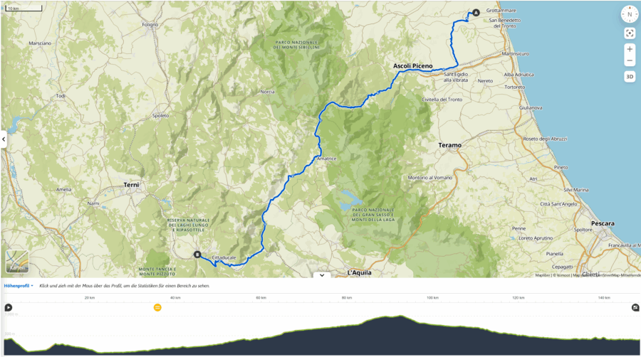 Tag8 von Ripatransoni nach Rieti